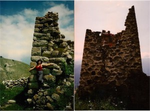Фамильные башни Баскаевых, с. Ксурта